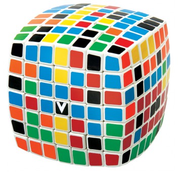 Кубик Рубика 7х7х7 белый (V-CUBE 7х7 White) - фото 1