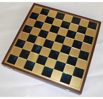 Шахматы "Manopoulos" Римская Империя, синие 54х54см - фото 4