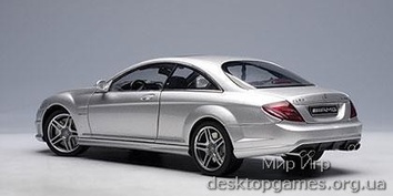 Mercedes CL63 AMG coupe silver - фото 2
