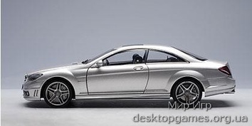 Mercedes CL63 AMG coupe silver - фото 3