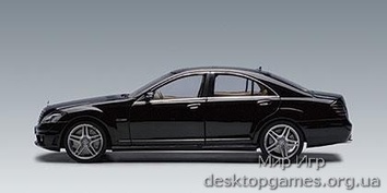 Mercedes-Benz S63 AMG black (кожаные сидения) - фото 3