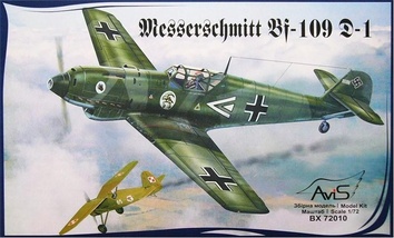 AV72010 Messerschmitt Bf-109D-1 WWII German fighter