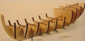 Сборный деревянный корабль Nina (Нина) - фото 2