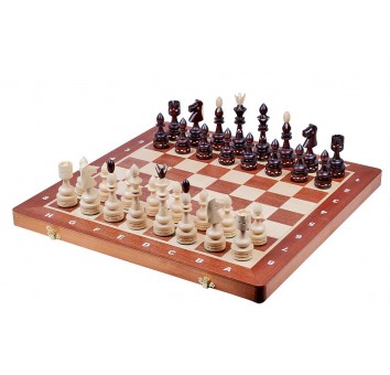 Шахматы INDIAN Intarsia, коричневые