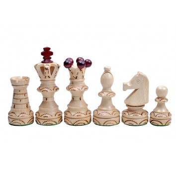 Шахматы  AMBASSADOR коричневые - фото 8