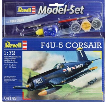 Model Set Самолет F4U-5 Corsair; 1:72