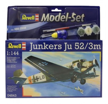 Model Set Самолет Junkers Ju52/3m;1:144