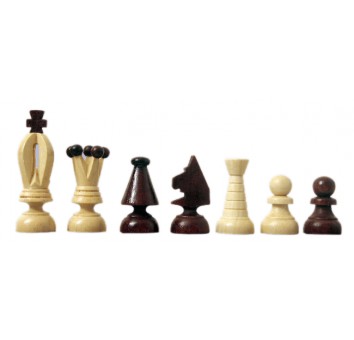 Шахматы  королевские малые коричневые - фото 2