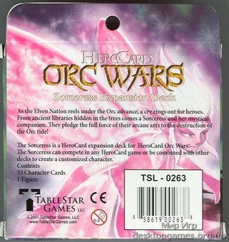 HeroCard Orc Wars Sorceress Expansion Deck - фото 2