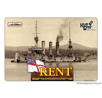 Броненосный крейсер Kent, 1903 (Полная версия корпуса)
