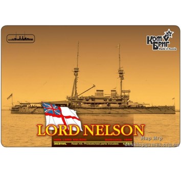 Броненосец HMS Lord Nelson Battleship, 1908 (Full Hull version)