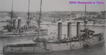 HMS Monmouth Cruiser, 1903