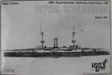 HMS Royal Sovereign Battleship, 1889