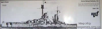 German Markgraf Battleship, 1914