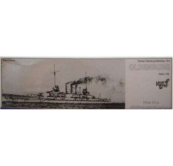 German Oldenburg Battleship, 1912