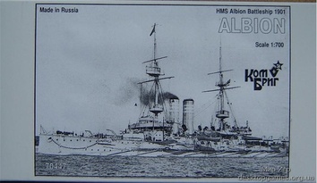 HMS Albion Battleship 1901