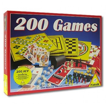 Набор настольных игр "200 в 1 + шахматы"