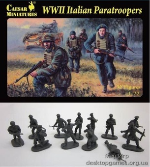 Итальянские десантники, Второй мировой войны