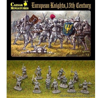 European knights, 15th century
