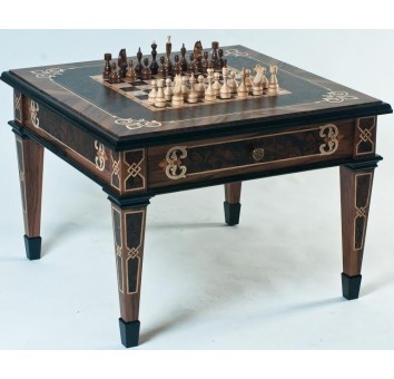 Шахматный стол с фигурами "Люкс"