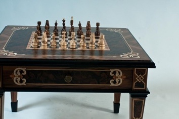 Шахматный стол с фигурами "Люкс" - фото 2