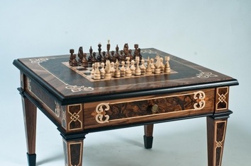 Шахматный стол с фигурами "Люкс" - фото 3