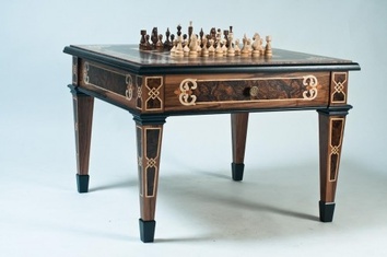 Шахматный стол с фигурами "Люкс" - фото 4