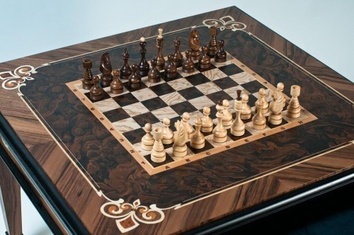 Шахматный стол с фигурами "Люкс" - фото 5