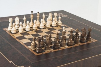 Шахматный стол с фигурами "Люкс" - фото 7